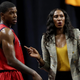 Joe Johnson (with BIG3 coach Lisa Leslie) is baaaaaaack!